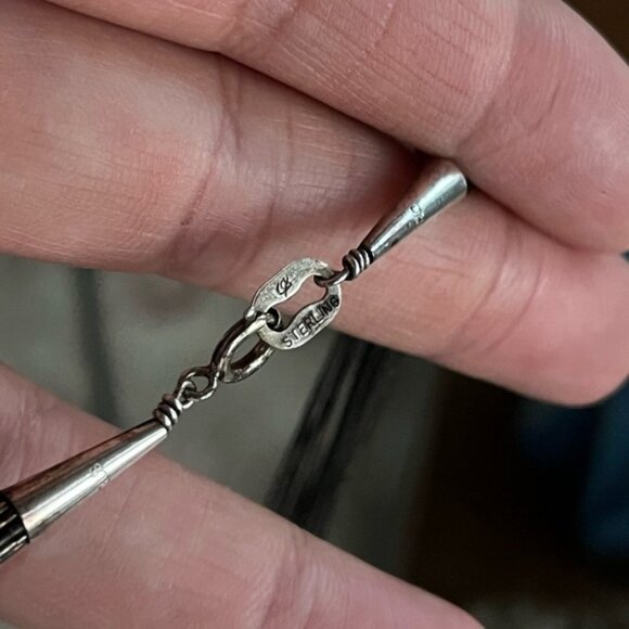 Vintage Carolyn Pollack Sterling Silver Necklace - Picture 2 of 7